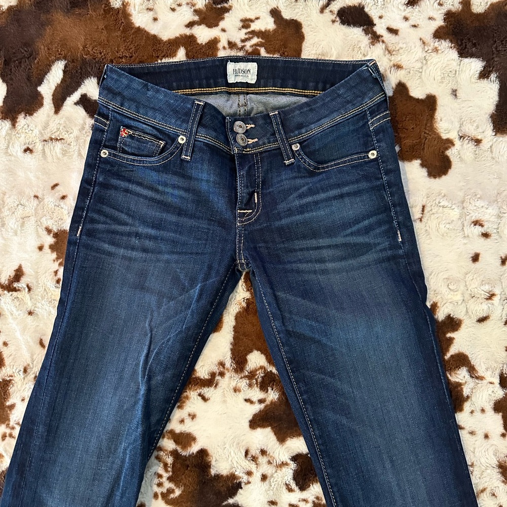 Hudson Dark Indigo Skinny Jeans